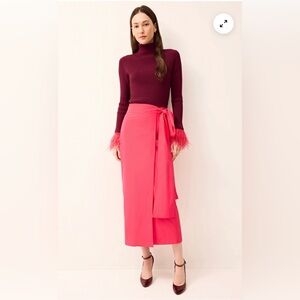 Marie Oliver Vibrant Wrap Skirt